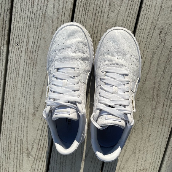 Puma Cali (White w/ Gold) Women’s Sneakers - Picture 5 of 5